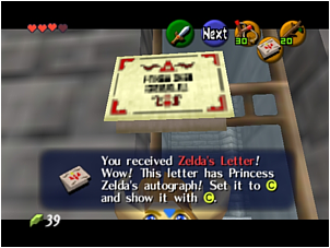 Flying Omelette's The Legend of Zelda: Ocarina of Time Item FAQ: C-Button  Items