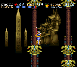The infamous Anubis statues are one of the more impressive graphic effects