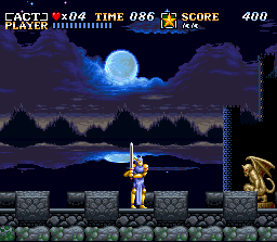 The reflection of the moon in the lake is another one of the game's fine graphic touches