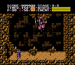 Do you ever notice how Ninja Gaiden enemies never look the same way twice? Bloody Malth doesn't look anything like the ninja in the beginning of the game, and Basaquer does not look like the ninja who steals the statue.