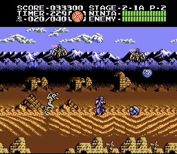 The Ninja Gaiden series finally has a stage where you sink in quicksand